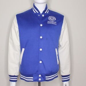Mens Franklin & Marshall Baseball Jacket X-Large